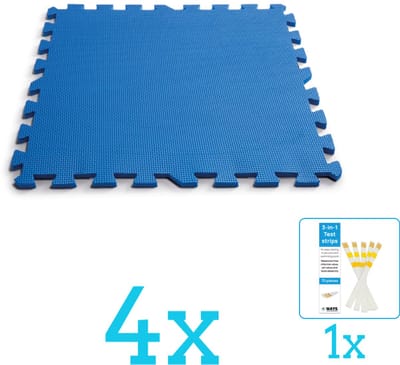 Intex - Zwembad Ondergrond - Zwembadtegels 50x50 cm - 8 Tegels - Volumebundel - Vloertegels - 4-delig