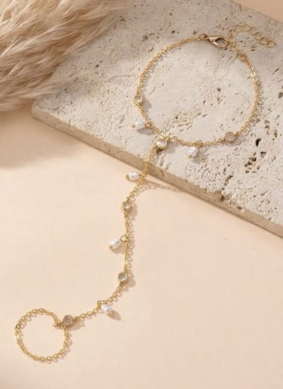 Handsieraad - handketting - statement armband - all Around Bracelet - all over bracelet - mystic armband - gecombineerde armband - bracelets - iconic - armband - armband dames- forever connected armbanden - handchain - hand chain-handketting -armband