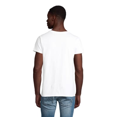 SOLS Heren Pioneer Biologisch Katoenen T-Shirt (Wit)
