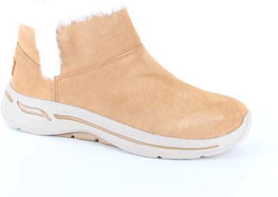 Skechers Go Walk Arch Fit bruin winterlaarzen dames (144400 CSNT)