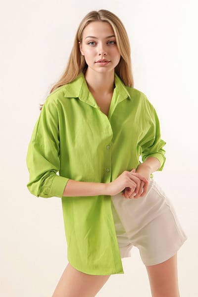 Oversized Poplin 2-Pack Shirt