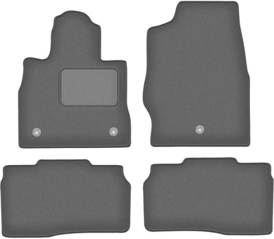 Grafiet automatten voor: Ford Explorer MK6 ST-Line pick-up (2019-)