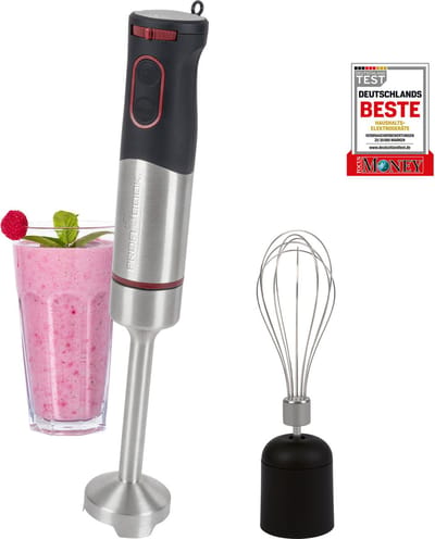 Profi Cook PC-SMS 1226 Staafmixer 1000 W Automatische start-stop RVS, Zwart
