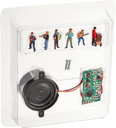 Straat Muzikanten - Landschap Figuren - Modelbouw Diorama - Gedetailleerd Figuurontwerp - Kleine Schaal - Divers