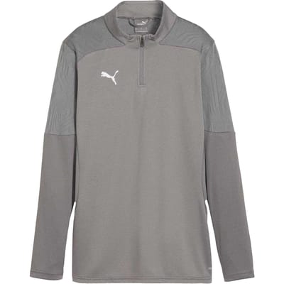 Puma Trainingsjack met kwartrits voor heren (Grijs)