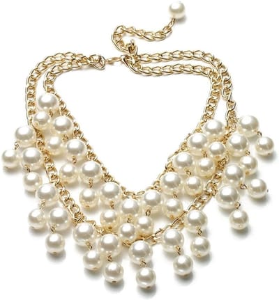 Elegante Parelsnoer voor Dames, Meerdere Strengen, Tijdloze Pendant voor Elke Gelegenheid