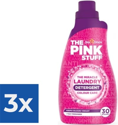 The Pink Stuff The Miracle Wasgel Kleur 960 ml - Voordeelverpakking 3 stuks