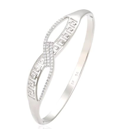 N3 Collecties Mode Geometrie Vorm Geplatineerde Armband Voor Vrouwen