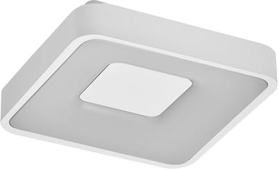 OSRAM ORBIS Piana LED Plafondlamp 290mm, 16W, 3000K warm wit, Click-DIM, Wit, Metaal, IP20