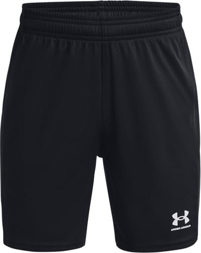 Under Armour UA B's Ch. Knit Short Unisex Sportbroek - Zwart - Wit