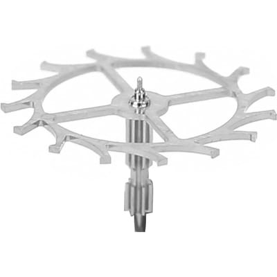 Pièce de Mouvement de Montre Roue d'Échappement Pièce de Rechange pour Réparation de Montre pour Horloger white