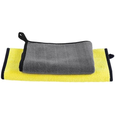 Huisdierhanddoek Badabsorberende handdoek Zacht Pluisvrij Honden Katten Badhanddoeken Absorberend Sneldrogend Kleine dikke handdoek Speciale huisdierproducten 1pcs 30cmX30cm zwart