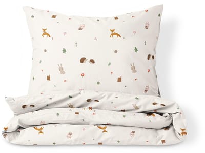 Petite Amélie Dekbedovertrekset – 120x150 cm – Biologisch Katoen – Woodland