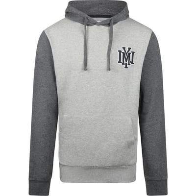 McGregor Ny Colourblock Hoody  Medium Grey Melange Size: S | Hoodies Outlet | Heren | Grijs
