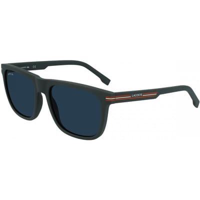 LacoSte Heren S Zonnebril l959S 022 Matte Dark Grey/57-18-145 black