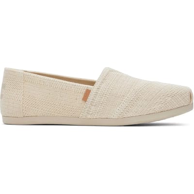 Linnen dames espadrilles Toms Alpargata