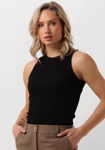 Notre-V Nv-dribbel Dames - Topjes - Zwart - Maat XS
