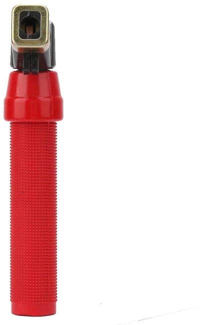 Allecto - 400A Laselektrodehouder - Heavy Duty - Koper - Amerikaanse stijl - Elektrodehouder - Ideaal voor Lassen - Rood