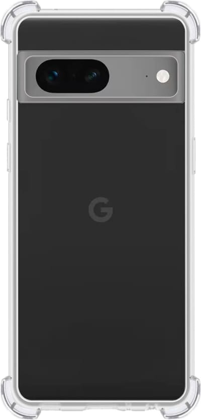 Hoes - Geschikt voor Google Pixel 7 - Sterk & Shockproof - Siliconen Case - Back Cover - Telefoon Hoesje Shock Proof - Transparant