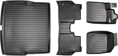 2befair Audi Q4 e-tron Rubberen Automatten Set Compleet voor Interieur en Kofferbak: Bescherming, Perfecte Pasvorm & 10jr Garantie - Auto Interieur Accessoires Nederland en België