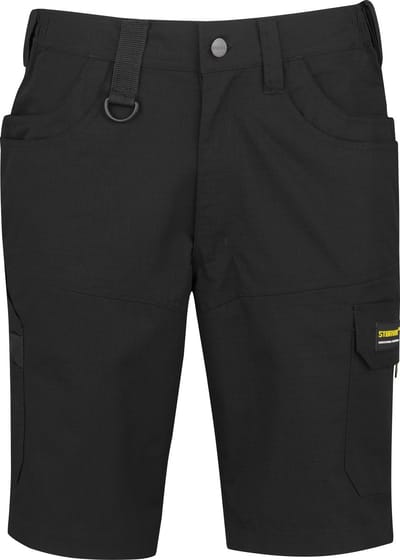 STØRVIK Ron Ripstop Korte Werkbroek Heren - Ademend Werkshort - Lichtgewicht Werkbermuda - Werk Short - Maat M - Zwart