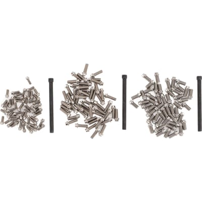 150 stuks RC Wielnaaf Schroeven M2 M2.5 M3 Roestvrij Staal RC Wielvelg Schroef Kit voor 18 110 112 116