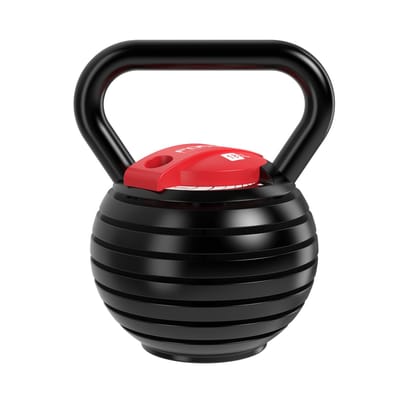 Focus Fitness - Kettlebell - Verstelbaar - 3 t/m 18 kg - Aanpasbaar Gewicht