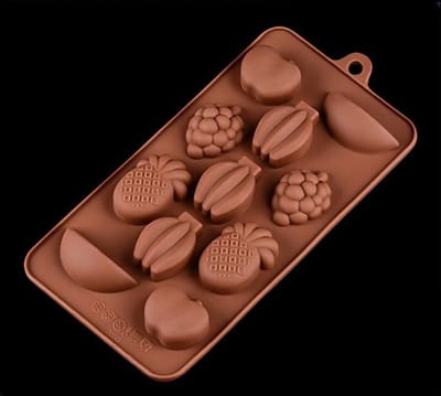Siliconen Chocolade Mal Fruit - Chocolade Maken - Bakvorm - Ijsvorm - Banket