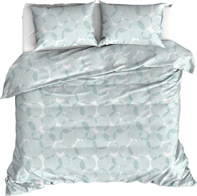 Moodit Dekbedovertrek Odil Blanche - Tweepersoons - 200 x 220 cm - Katoen