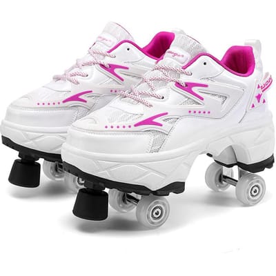 Roller Roller Schoenen 4-wiel Deformatieschoenen Rolschaatsen Heren- en Dames Volwassen Wegloopschoenen Schaatsen Schoenen Schoenen met Wielen 39