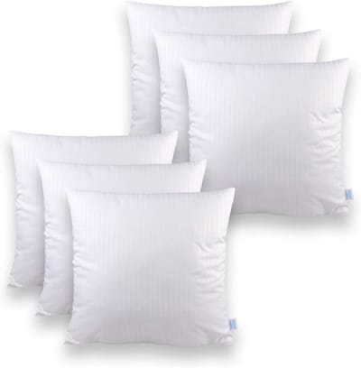 Set van 6 Vullingen voor Sierkussens 50x50 cm - Wasbare Binnenkussens met Rits