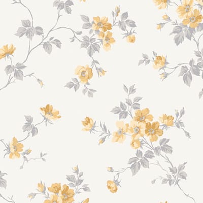 Duro Vliesbehang 387-05 - Hav & Land - Klassiek Geel - 53cm x 10.05m