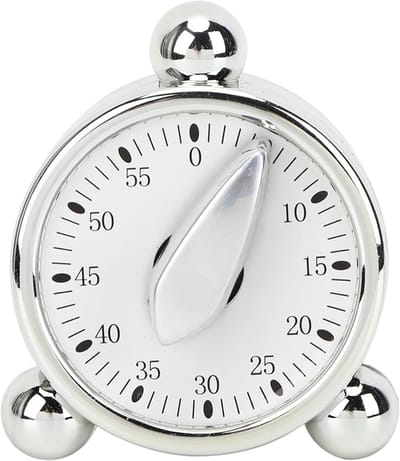 Mechanische keukentimer, draaibare afteltimer, opwindbare timer voor koken, kapperszaak en schoonheidsbehandelingen