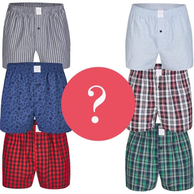 MG-1 Verrassingsdeal Wijde Boxershorts Heren 6-Pack - Maat XXL - Losse boxershort heren
