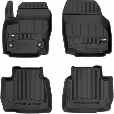 Frogum - Ford Mondeo Mk4 (2012-2014) - Automatmatten 3D - TPE Rubber - 6cm Hoge Rand - Afstand stoppers 31cm