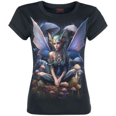 Spiral - Gothic T-shirt - Magical - S tot XXL - voor Mannen - zwart