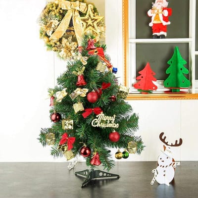 Dailygoods- Kerstballen Opbergbox 32 Stuks - Onbreekbare Kerstballen - Rode/Gouden Decoratie - Feestornamenten - Herbruikbaar - Robuust kunststof - Kerstornament