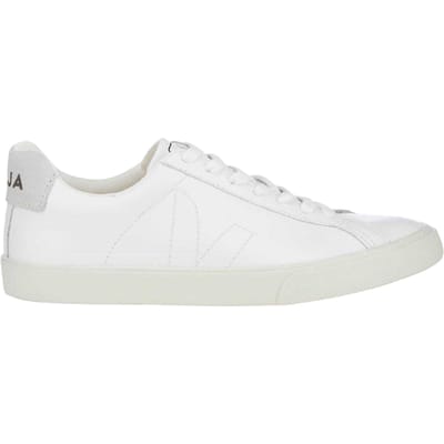 Veja Dames Esplar Leren Sneakers (Wit)