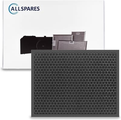 AllSpares Koolstoffilter voor Luchtreinigers geschikt voor Philips FY2420/30 (362x276x10mm)