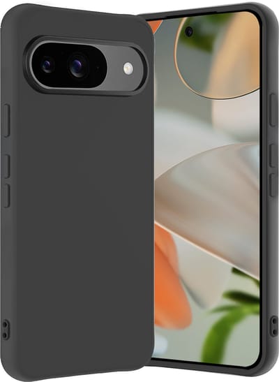 Hoes - Geschikt voor Google Pixel 10 - Sterk & Shockproof - Hoesje Cover - Siliconen Case - Zwart