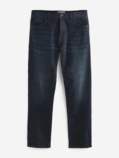 Next - Heren - Klassieke stretchjeans met rechte pijpen - Blauw