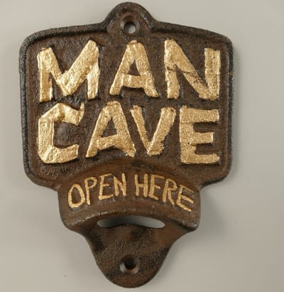 MadDeco - flesopener mancave - gietijzer