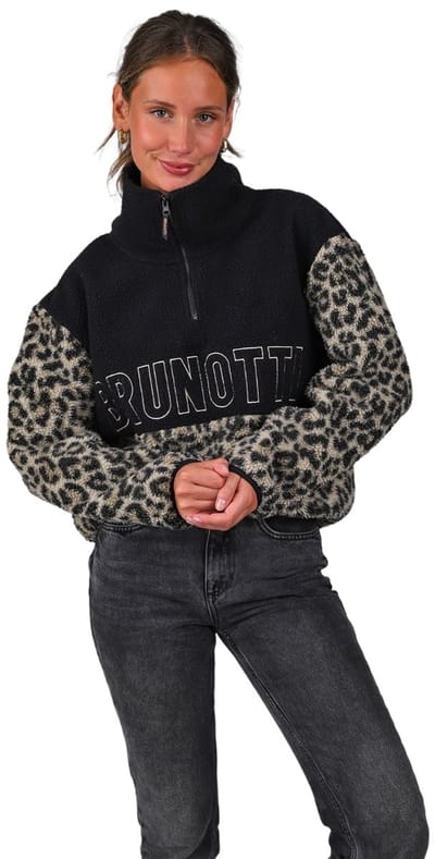 Brunotti Chondra-Print Dames Fleece | Wild Thing Fungi