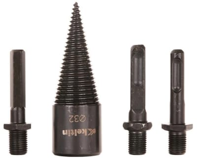 Keltin Houtboor - 32mm - Inclusief 3 adapters - Carbon staal - Praktische opbergkoffer