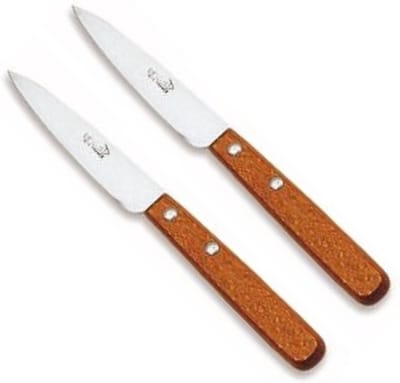 Déglon Schilmes – Vernist Beukenhout – Roestvrijstalen Lemmet – 10 cm – 2 stuks