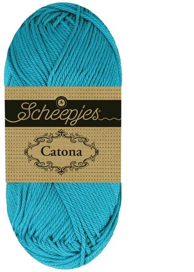 Scheepjes Catona 50 gram - 88 happy blue - Katoen Garen