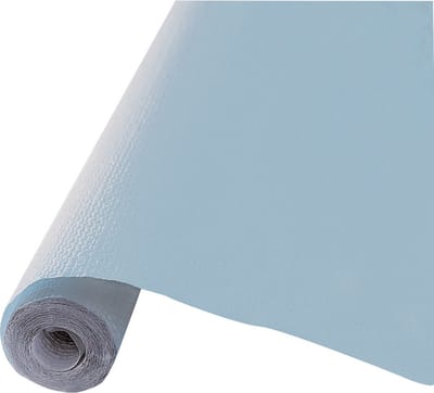 Givi Italia Tafelkleed op rol - 2x - papier - blauw - rechthoekig - 120cm x 5m - Feest/bruiloft tafelkleden