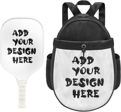 Pickleball Paddles Set - Sport Rackets - Sporten Buiten - Met Opbergtas - 397cm Rackets - Letterprint