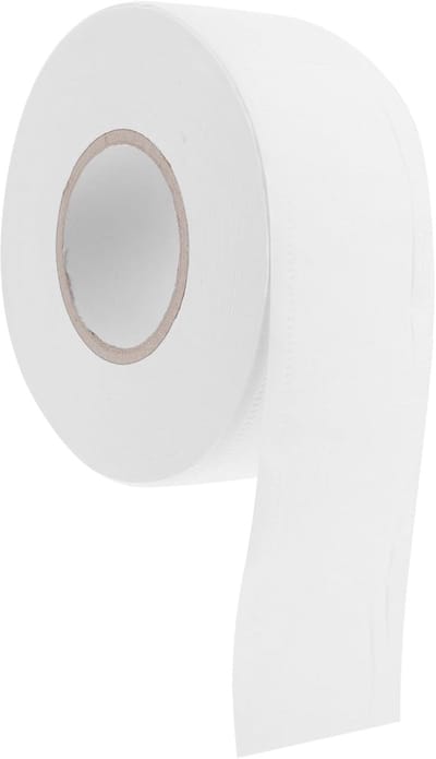 Drielaags Toiletpapier - Zachte Huishoudrol - Openbare Toiletten - Waterabsorberend Scheurvast - 19 x 9 cm - Wit