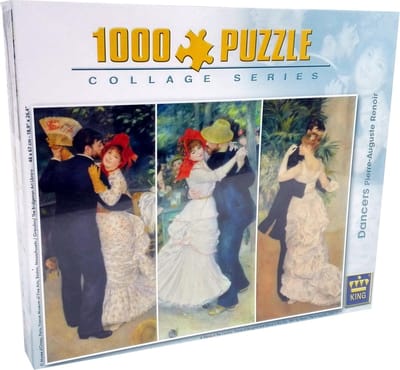 King Puzzel - De Dansers van Renoir - 1000 stukjes
